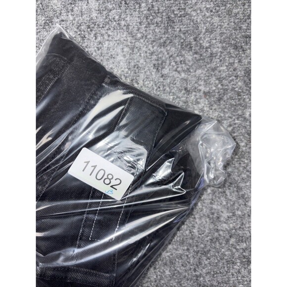 Rag & Bone Alex Straight Jeans Womens Size 26 black Button fly - Picture 12 of 12